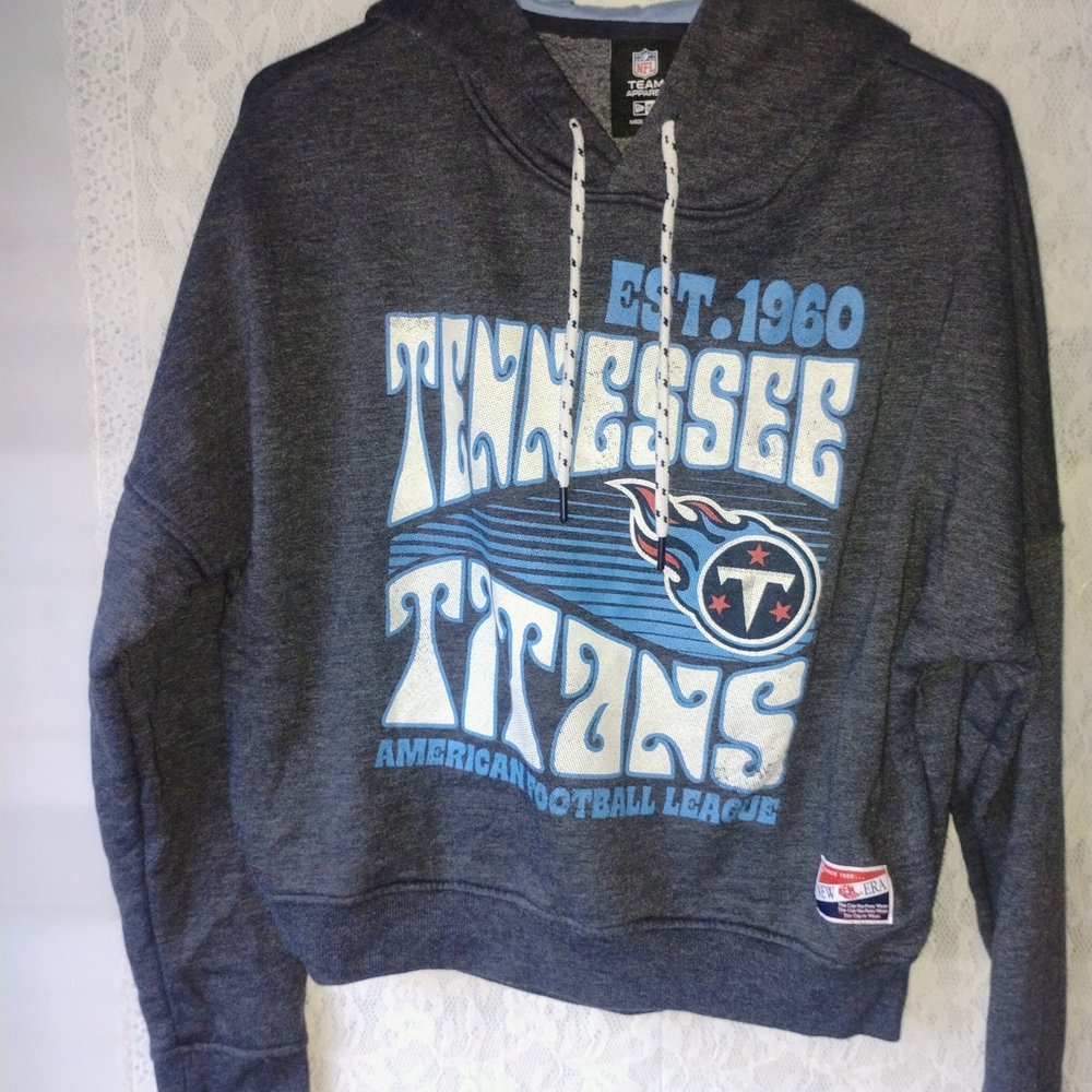 New Era NFL Tennessee Titans Team Apparel Hoodie Sz S